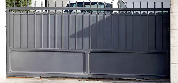 Metal Driveway Gate Installation Mason City